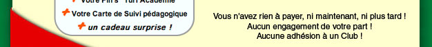 Vous n'avez rien � payer, ni maintenant, ni plus tard�!